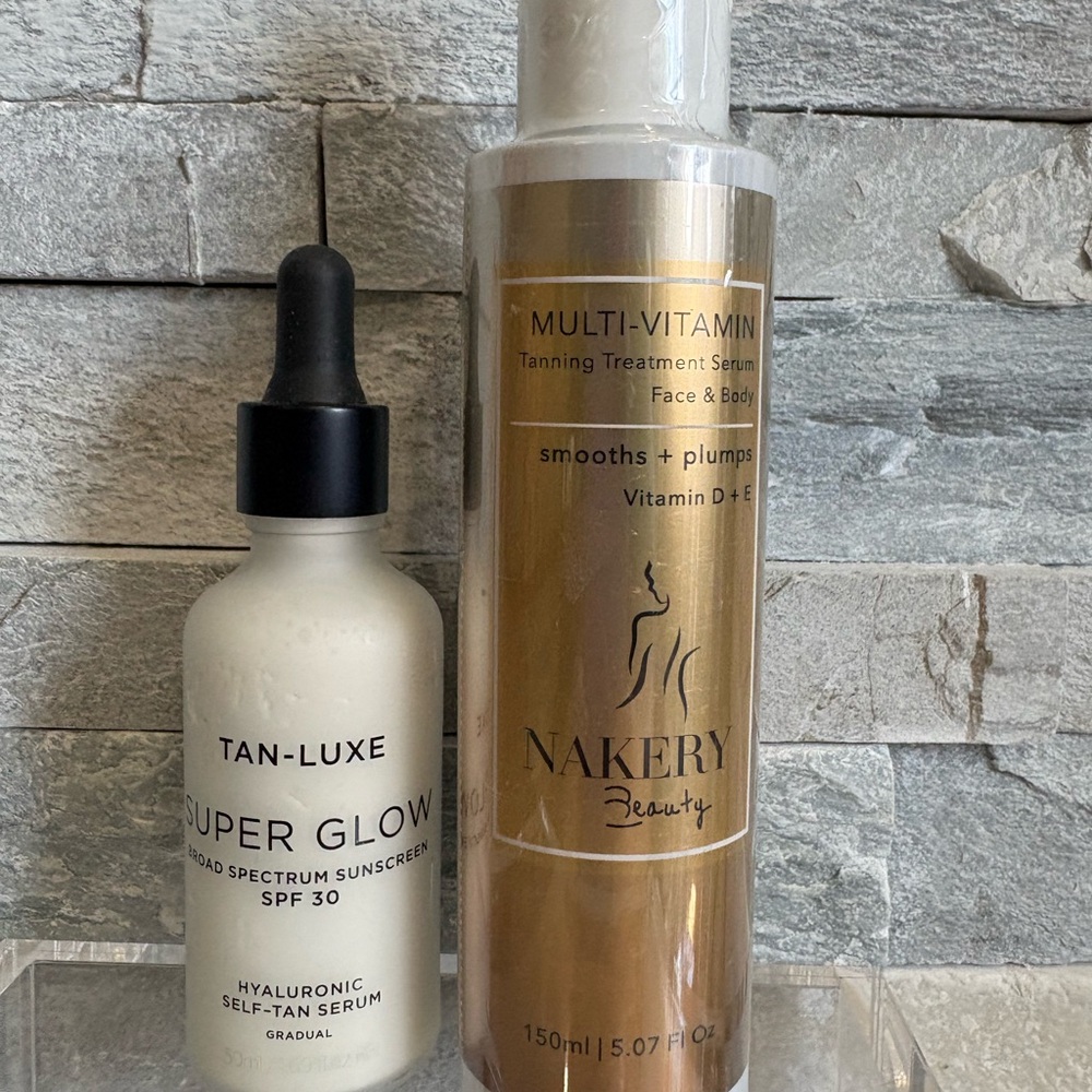 Tan Luxe and Nakery Set